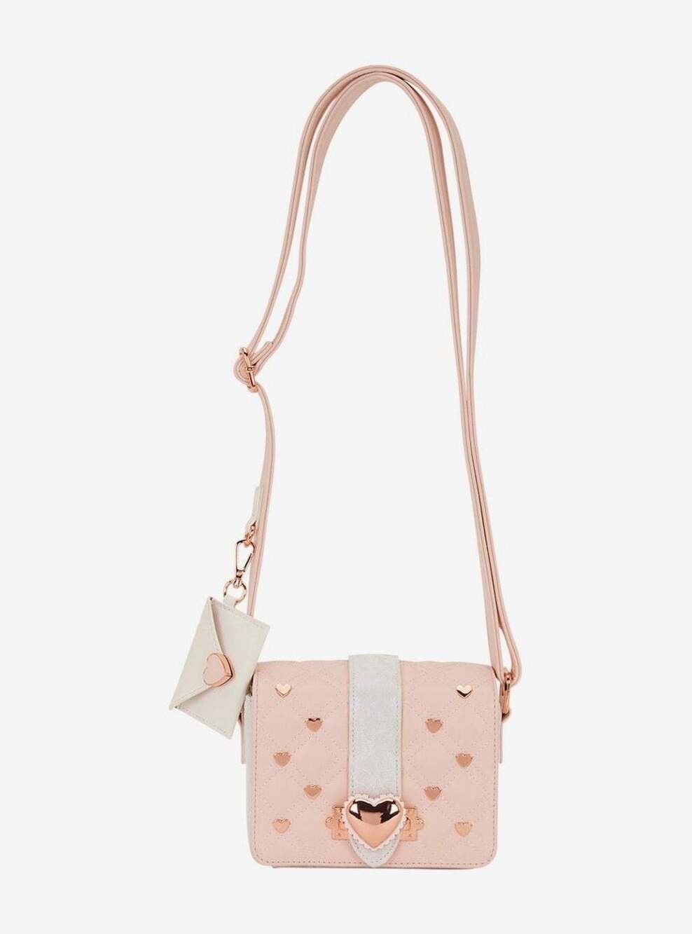 Loungefly Heart Envelope Quilted Crossbody Bag with Coin Pouch- NWT